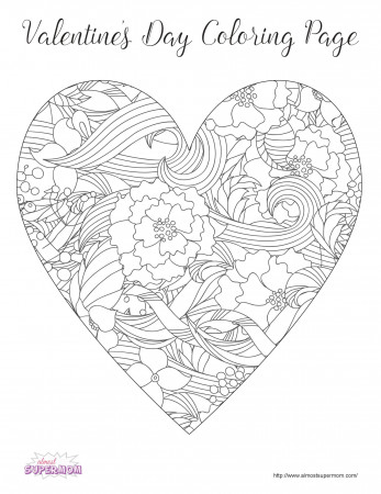 Best Coloring : Phenomenal Free Valentine Pages Image Ideas ...