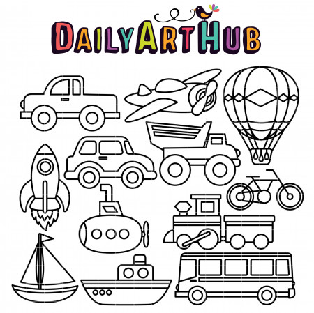 Remarkable Transportation Coloring Book Dah_coloring Transportations Pages  To Print For Kids – Slavyanka