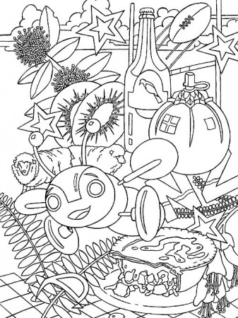 30 New Zealand Coloring Pages - Free Printable Coloring Pages