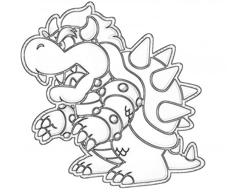 Free Bowser Coloring Pages Online, Download Free Bowser Coloring Pages  Online png images, Free ClipArts on Clipart Library