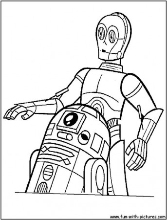 r2d2 coloring pages - Clip Art Library