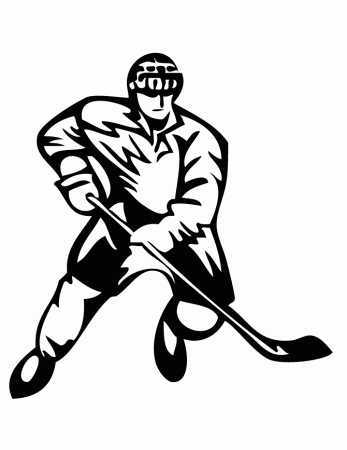 Hockey Player Coloring Pages - Get Coloring Pages