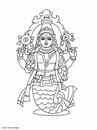 Hindu Gods Coloring Pages - Get Coloring Pages