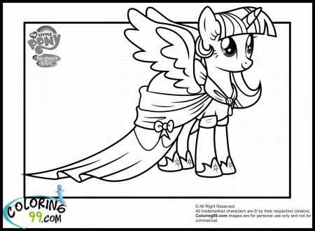 12 Pics of Twilight Sparkle Coloring Pages - My Little Pony ...