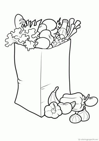 Vegetables 20 | Coloring Pages 24