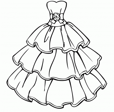 Free Coloring Pages Dress, Download Free Coloring Pages Dress png images,  Free ClipArts on Clipart Library
