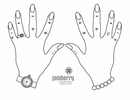 Coloring Sheet ♡ Jamberry Nails | Desenho unha, Fotos de unhas desenhadas,  Unha