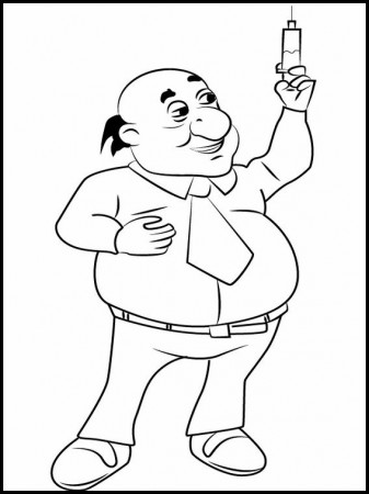 Motu Patlu 1 Printable coloring pages for kids | Kids printable ...