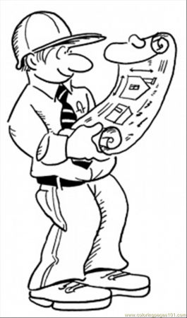 Engineer At Work Coloring Page - Free Profession Coloring Pages ...