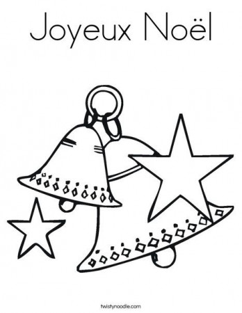 Joyeux Noel Coloring Pages