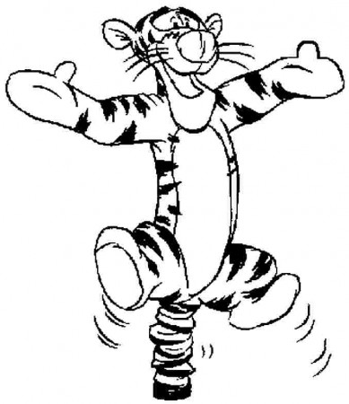 7 Pics of Tigger From Winnie The Pooh Coloring Pages - Winnie the ...