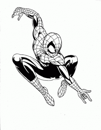 Coloring Pages Of Ultimate Spider Man - Coloring Page Photos