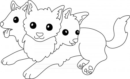 Cerberus Kids Coloring Page Great for Beginner Coloring Book 2450158 Vector  Art at Vecteezy
