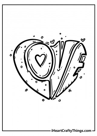 Heart Coloring Pages - Unique Designs To Color (2022)