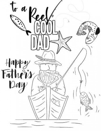 Father's Day Coloring Pages Pdf – Cenzerely Yours