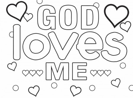 13 Best God Loves Me Printable - printablee.com