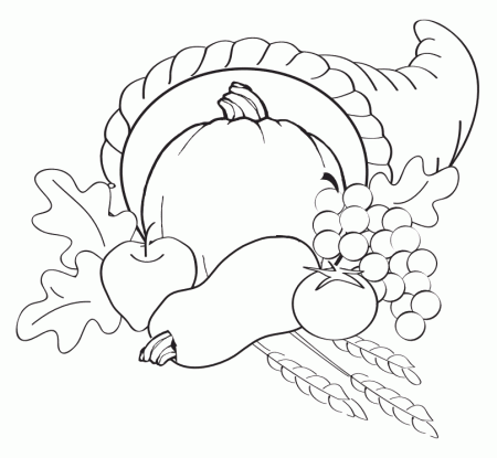 15 Free Printable Thanksgiving Coloring Pages for Kids