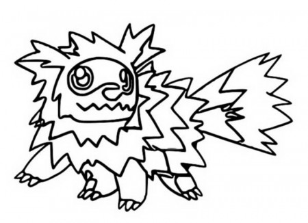 Coloring Pages Pokemon - Zigzagoon - Drawings Pokemon