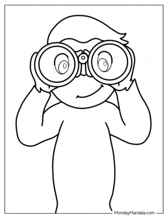 18 Curious George Coloring Pages (Free PDF Printables)