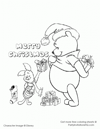 Disney Christmas Coloring Pages: 17 Fabulous Sheets for Free Download