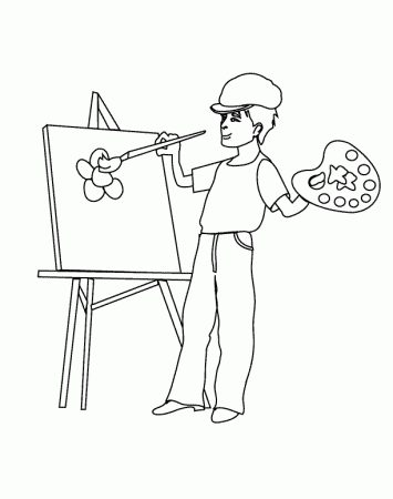 Painter #104308 (Jobs) – Printable coloring pages