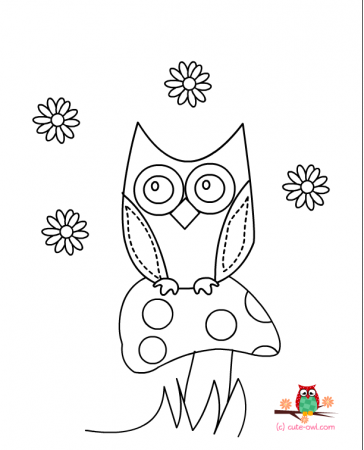Free Printable Owl Coloring Pages for Kids
