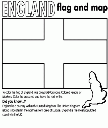 England Coloring Page | crayola.com
