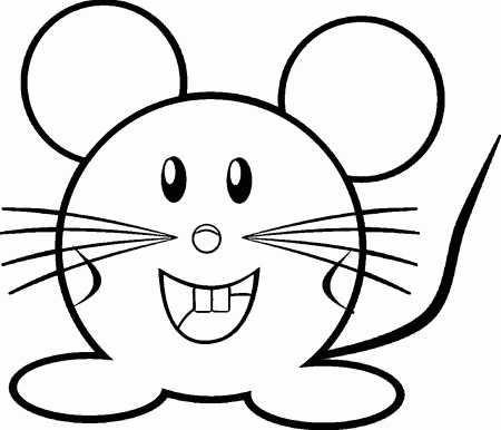 Mouse Coloring Pages | Wecoloringpage