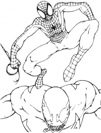 Venom Coloring Pages (Printable)