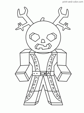 Roblox coloring pages | Print and Color.com