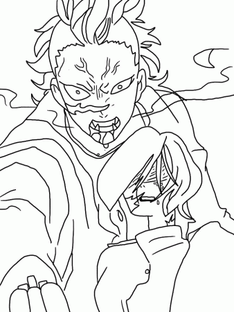 Genya Shinazugawa Coloring Pages ...