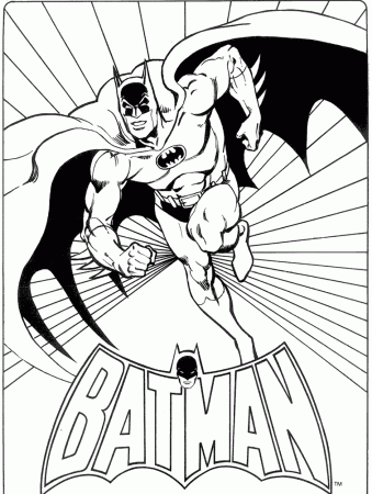 Batman Mobile Coloring Pages - Coloring Pages For All Ages