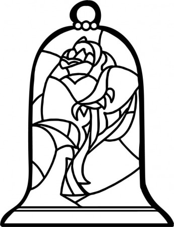 30+ Exclusive Picture of Rose Coloring Pages - albanysinsanity.com | Rose  coloring pages, Stained glass rose, Disney stained glass