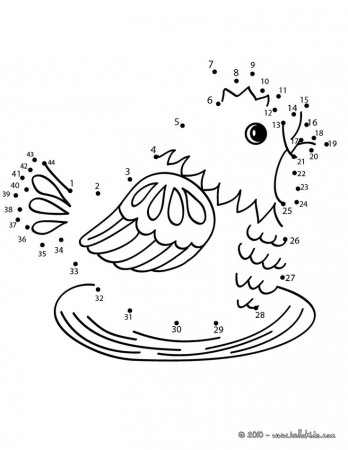 BIRDS dot to dot - HEN dot to dot game | Dots game, Owl coloring pages, Connect  the dots game