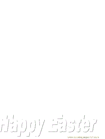 Happy easter duck Coloring Page for Kids - Free Easter Chicks Printable Coloring  Pages Online for Kids - ColoringPages101.com | Coloring Pages for Kids