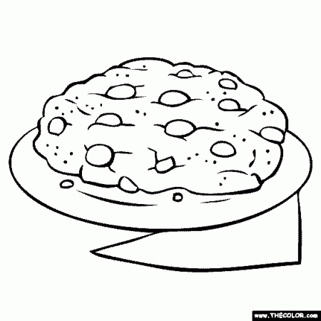 Sweet Treats Online Coloring Pages