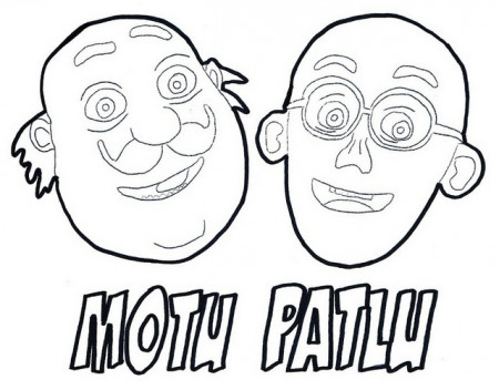 6 Fun Motu Patlu Coloring Pages for Kids - Coloring Pages