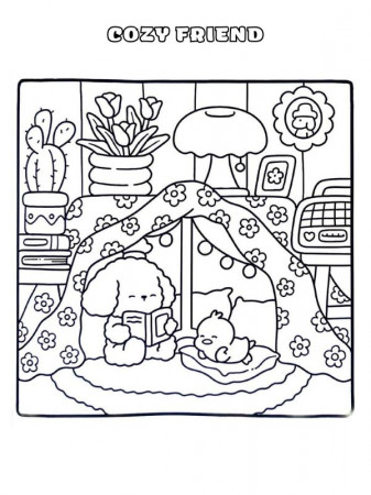 39 Cozy Friend coloring pages (Free ...