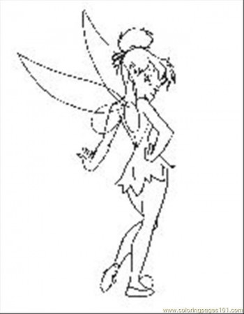 Coloring Pages Tinkerbell009s (Cartoons > Tinkerbell) - free 
