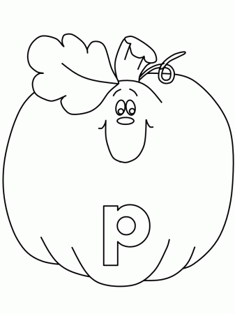 Alphabet # P Coloring Pages & Coloring Book