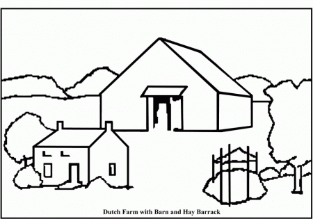 Farm Coloring Pages To Print Coloring Pages For Kids Android 