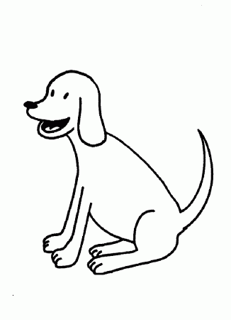 Puppy Coloring in Pages | Puppy Coloring