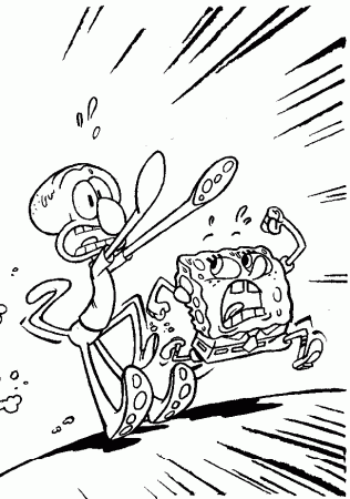 Baby Spongebob Squarepants And Friends Coloring Pages Images 