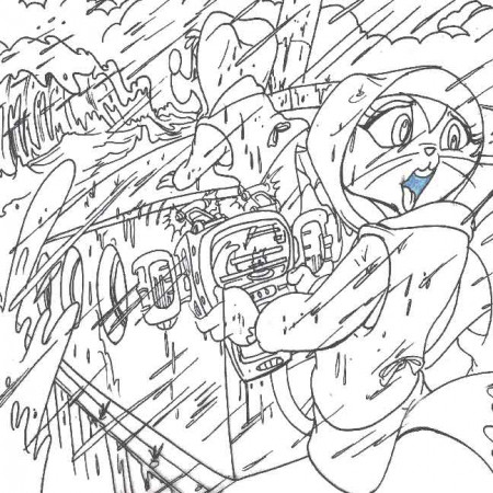Danger Rangers Coloring Page