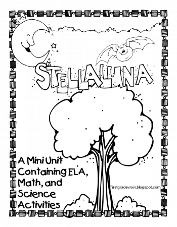 Stellaluna Coloring Page