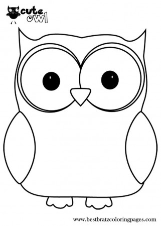 Free Printable Cute Owl Coloring Pages - Toyolaenergy.com