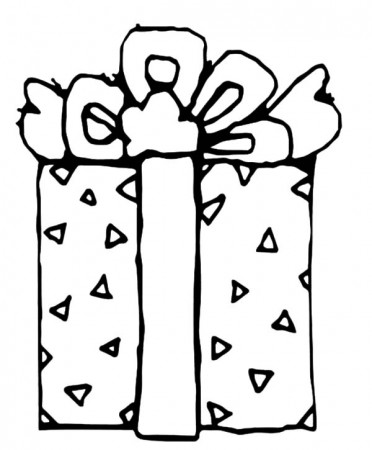 Beautifully Wrapped Christmas Presents Coloring Pages : Kids Play Color