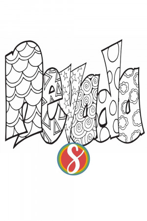 Free Nevada Printable Coloring Page Activities — Stevie Doodles Free  Printable Coloring Pages