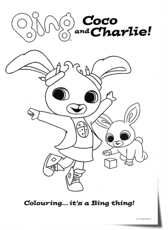 Bing Bunny – Character colouring sheets | Bing bunny, Coloring sheets, Boy  coloring