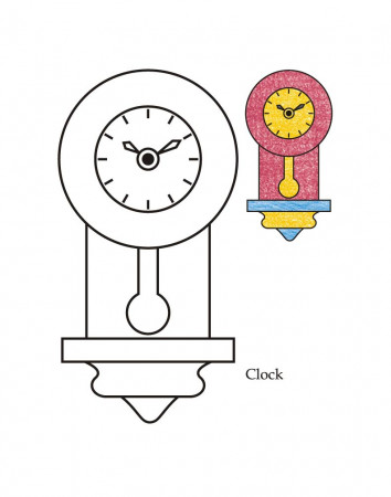 0 Level clock coloring page | Download Free 0 Level clock coloring ...